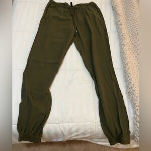H&M Dark Green Joggers